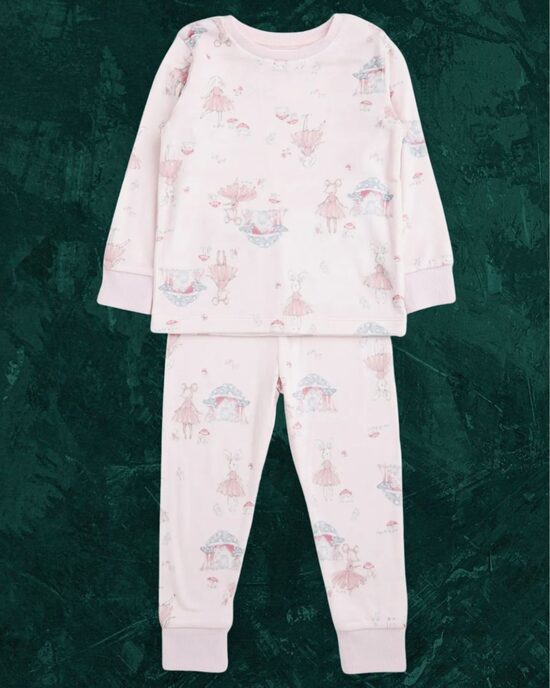 Velūra pidžama peles-balerīnas